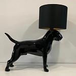 Лампа COLLECTION OF DOGS с абажуром Бультерьер варинант исполнения - 9 | Loft Concept во Владивостоке