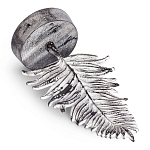 Статуэтка Metal Flowers античная платина варинант исполнения - 2 | Loft Concept во Владивостоке