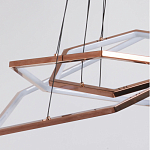 Люстра с 3-мя подвесами в виде шестиугольников Hexagon Horizontal варинант исполнения - 6 | Loft Concept во Владивостоке