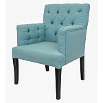 Кресло Addison Chic Armchair blue flax варинант исполнения - 3 | Loft Concept во Владивостоке