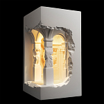 Встраиваемый в стену гипсовый светильник под покраску с колоннами и арками в античном стиле Antiquity Athena варинант исполнения - 5 | Loft Concept во Владивостоке