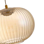 Подвесной светильник с янтарным рифленым стеклянным плафоном Ferm Living варинант исполнения - 6 | Loft Concept во Владивостоке