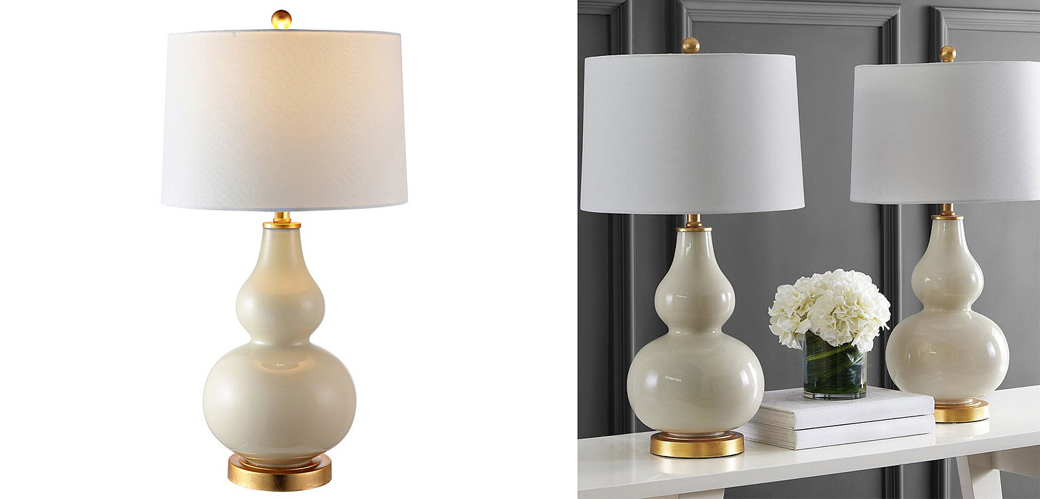 Настольная лампа Loraine Ivory Table lamp Настольная лампа Loraine Ivory Table lamp - Loft-Concept во Владивостоке