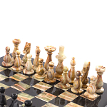 Шахматы настольные из натурального камня Оникс Decorative Thematic Chess варинант исполнения - 2 | Loft Concept во Владивостоке