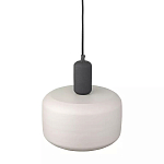 Подвесной светильник с круглым бежевым плафоном Quentin варинант исполнения - 3 | Loft Concept во Владивостоке