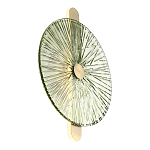 Бра с круглым стеклянным плафоном Gingham варинант исполнения - 5 | Loft Concept во Владивостоке