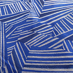 Мебельная ткань Жаккард синий принт 140 см T2-132 варинант исполнения - 1 | Loft Concept во Владивостоке