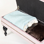 Мягкая банкетка с зоной для хранения Casket Dusty Rose варинант исполнения - 5 | Loft Concept во Владивостоке