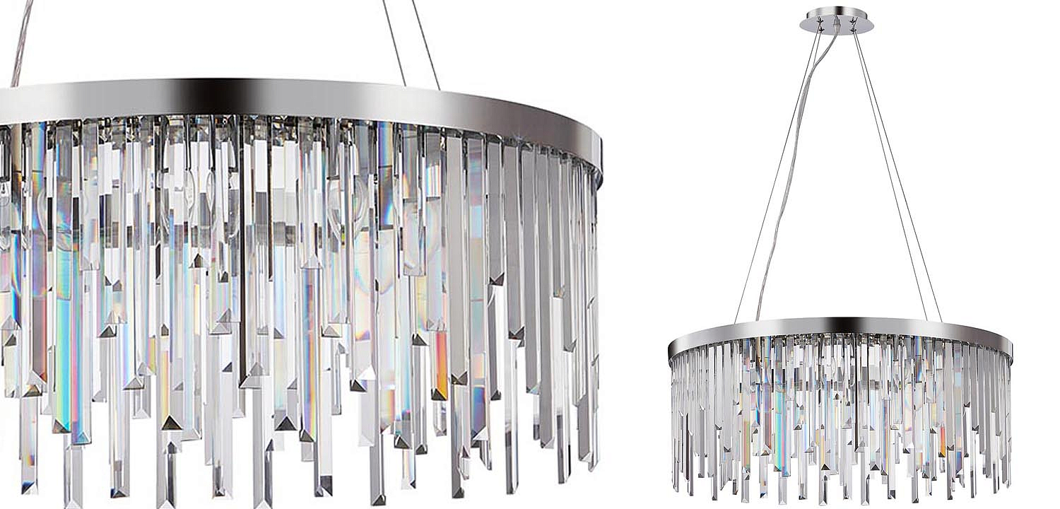 Люстра Bennett Chandelier chrome Люстра Bennett Chandelier chrome - Loft-Concept во Владивостоке