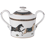 Чайный сервиз из фарфора с изображением лошадей на 6 персон 15 предметов Porcelain Horse Set  варинант исполнения - 3 | Loft Concept во Владивостоке