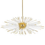 Дизайнерский светильник с лучами Morning Sun Chandelier Gold варинант исполнения - 3 | Loft Concept во Владивостоке