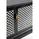 Буфет в гостиную с инкрустацией Bone Inlay sideboard - 4 doors варинант исполнения - 3 | Loft Concept во Владивостоке