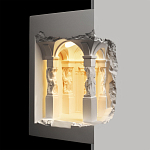 Встраиваемый в стену гипсовый светильник под покраску с колоннами и арками в античном стиле Antiquity Athena варинант исполнения - 1 | Loft Concept во Владивостоке