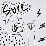 Плитка с узором Граффити 3 варинант исполнения - 3 | Loft Concept во Владивостоке