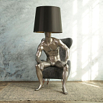 Лампа MALE MANNEQUIN LAMP с абажуром варинант исполнения - 3 | Loft Concept во Владивостоке