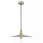 Подвесной светильник круглый в сочетании дерева и металла Space варинант исполнения - 1 | Loft Concept во Владивостоке