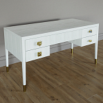 Письменный стол с 4-мя ящиками Elsa Dreams White варинант исполнения - 1 | Loft Concept во Владивостоке
