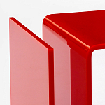 Дизайнерский кофейный стол Poltronova T01 Red Coffee Table варинант исполнения - 7 | Loft Concept во Владивостоке