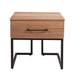 Тумба прикроватная с ящиком в стиле лофт Urban Style Space варинант исполнения - 3 | Loft Concept во Владивостоке