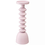 Подсвечник фигурный розовый Bright Accent 36 см варинант исполнения - 1 | Loft Concept во Владивостоке