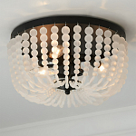 Потолочный светильник круглый с стеклянными бусинами Uniformity варинант исполнения - 2 | Loft Concept во Владивостоке