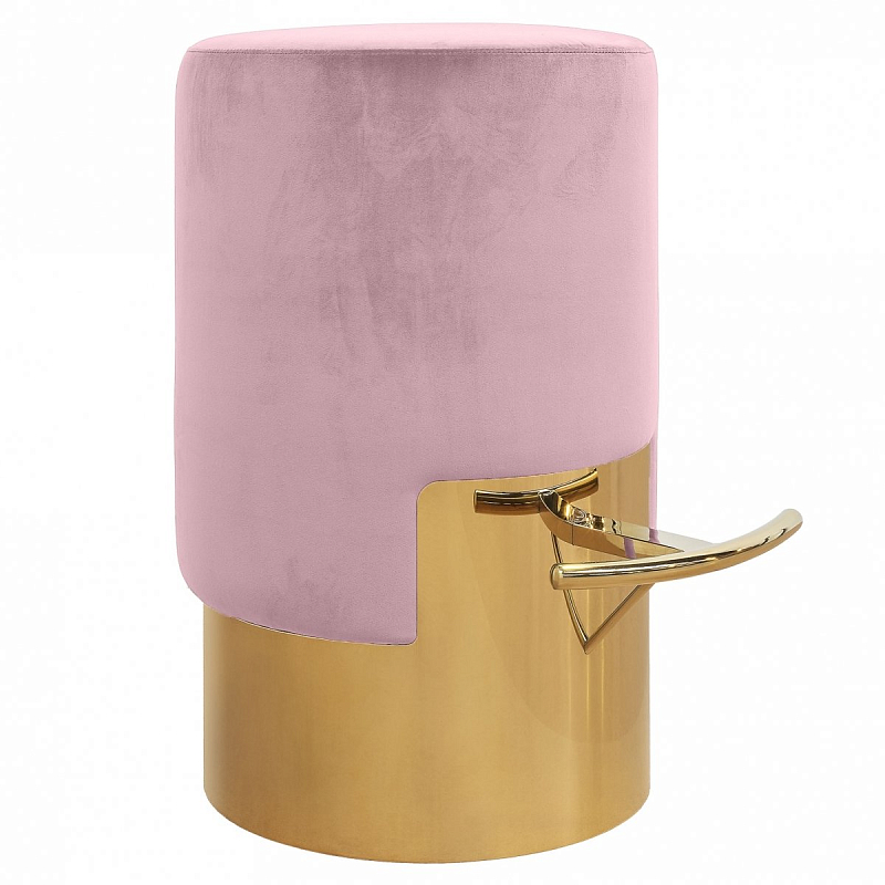ELLA BAR STOOL Розовый Барный стул Золотой Розовый пастельный ELLA BAR STOOL Розовый Барный стул Золотой Розовый пастельный во Владивостоке | Loft Concept
