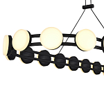 Люстра овальная с круглыми светодиодными источниками света Maxine Light варинант исполнения - 12 | Loft Concept во Владивостоке