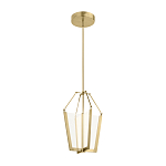  Подвесной светильник золотого цвета в форме фонаря Kichler варинант исполнения - 1 | Loft Concept во Владивостоке