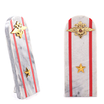 Сувенир Погон МВД из натурального камня мрамор Souvenir Epaulets варинант исполнения - 5 | Loft Concept во Владивостоке
