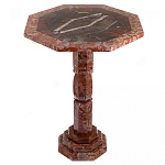Кофейный стол из натуральных камней Лемезит и Яшма Natural Stone Tables варинант исполнения - 1 | Loft Concept во Владивостоке