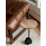 Двухместный диван Duncan винтажная коричневая кожа варинант исполнения - 7 | Loft Concept во Владивостоке