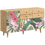 Буфет с принтом на дверцах Elise Cupboard варинант исполнения - 11 | Loft Concept во Владивостоке