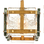 Люстра прямоугольная из толстого литого стекла Cast Glass варинант исполнения - 4 | Loft Concept во Владивостоке