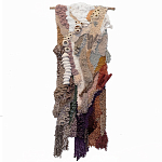 Тканый вручную абстрактный гобелен Коралловый риф Coral reef варинант исполнения - 4 | Loft Concept во Владивостоке