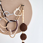 Круглое Дизайнерское Панно Дюна Round Panel Dune варинант исполнения - 1 | Loft Concept во Владивостоке