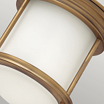 Потолочный светильник для ванных комнат с цилиндрическим стеклянным плафоном и одной лампой Hinkley варинант исполнения - 12 | Loft Concept во Владивостоке