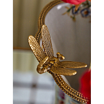 Ваза со стрекозой из фарфора с бронзовыми элементами Paradise Dragonfly варинант исполнения - 6 | Loft Concept во Владивостоке