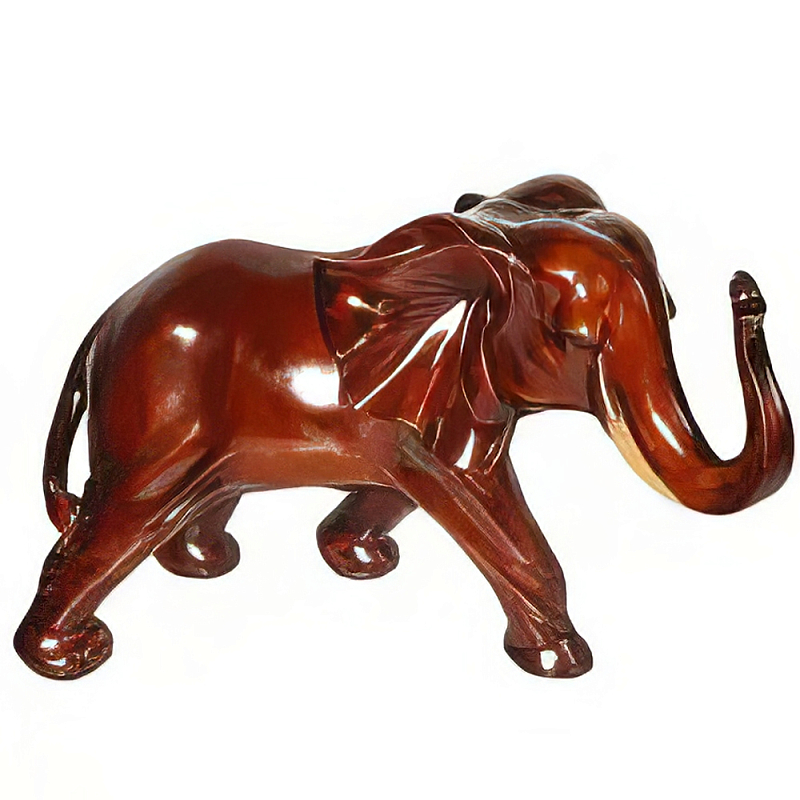 Статуэтка в виде слона Brown Elephant Коричневый Статуэтка в виде слона Brown Elephant Коричневый во Владивостоке | Loft Concept