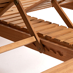 Шезлонг двухместный из эвкалипта Sunset варинант исполнения - 6 | Loft Concept во Владивостоке