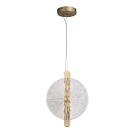 Подвесной светильник с круглым стеклянным плафоном Gingham варинант исполнения - 4 | Loft Concept во Владивостоке