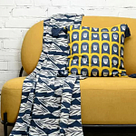 Чехол на подушку с двусторонним принтом и кисточками Ophelia Grove варинант исполнения - 5 | Loft Concept во Владивостоке