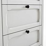 Комод узкий с 5-ю ящиками серый Silva Grey Chest of Drawers варинант исполнения - 5 | Loft Concept во Владивостоке