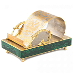 Подставка для телефона из натурального камня малахит Natural Stone Stand варинант исполнения - 2 | Loft Concept во Владивостоке