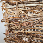 Большая Абстрактное Панно из веток и нитей Dryad Wall Art варинант исполнения - 2 | Loft Concept во Владивостоке