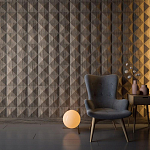 Гипсовая 3D панель с принтографией PM-104 варинант исполнения - 3 | Loft Concept во Владивостоке