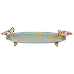 Блюдо фарфоровое Экзотические птички Vivole варинант исполнения - 1 | Loft Concept во Владивостоке