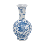 Ваза фарфоровая с синими цветочными мотивами Independence варинант исполнения - 1 | Loft Concept во Владивостоке