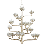 Люстра в виде растения Silver Flower Glade варинант исполнения - 3 | Loft Concept во Владивостоке