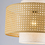 Торшер с декоративным поясом из плетеного бамбука Biuloggicu варинант исполнения - 8 | Loft Concept во Владивостоке