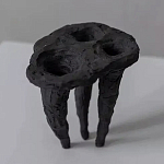 Скульптура «Чёрные дыры» варинант исполнения - 2 | Loft Concept во Владивостоке